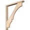 Ekena Millwork Balboa Block Smooth Bracket w/ Offset Brace, Douglas Fir, 3 1/2"W x 28"D x 32"H BKT0402X28X32BOA05SDF - alternate 1